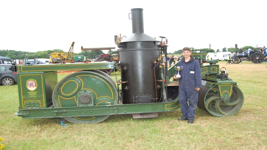 Iroquois Steam Roller winning a prize Iroquois Steam Roller winning a prize